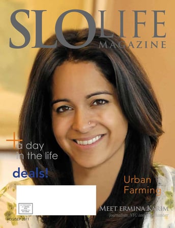 SLO LIFE Magazine — August 2011 cover