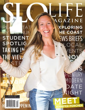 SLO LIFE Magazine — April / May 2021 cover