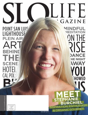 SLO LIFE Magazine — August / September 2014 cover