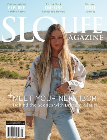 SLO LIFE Magazine — August / September 2025 cover