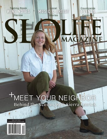 SLO LIFE Magazine — December 2025 / January 2026 cover