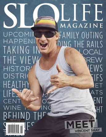 SLO LIFE Magazine — February / March 2022 cover