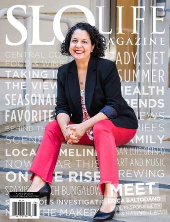 SLO LIFE Magazine — August / September 2020 cover