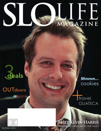 SLO LIFE Magazine — October 2011 cover