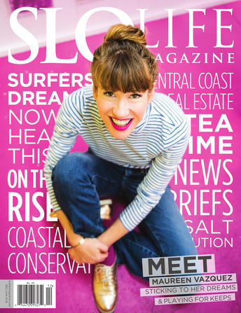 SLO LIFE Magazine — December 2017 / January 2018 cover