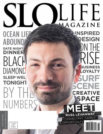 SLO LIFE Magazine — February / March 2015 cover