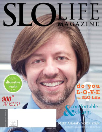 SLO LIFE Magazine — February / March 2012 cover