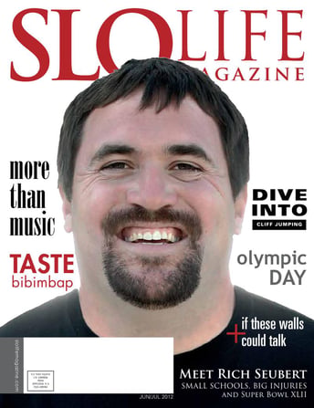 SLO LIFE Magazine — June / July 2012 cover